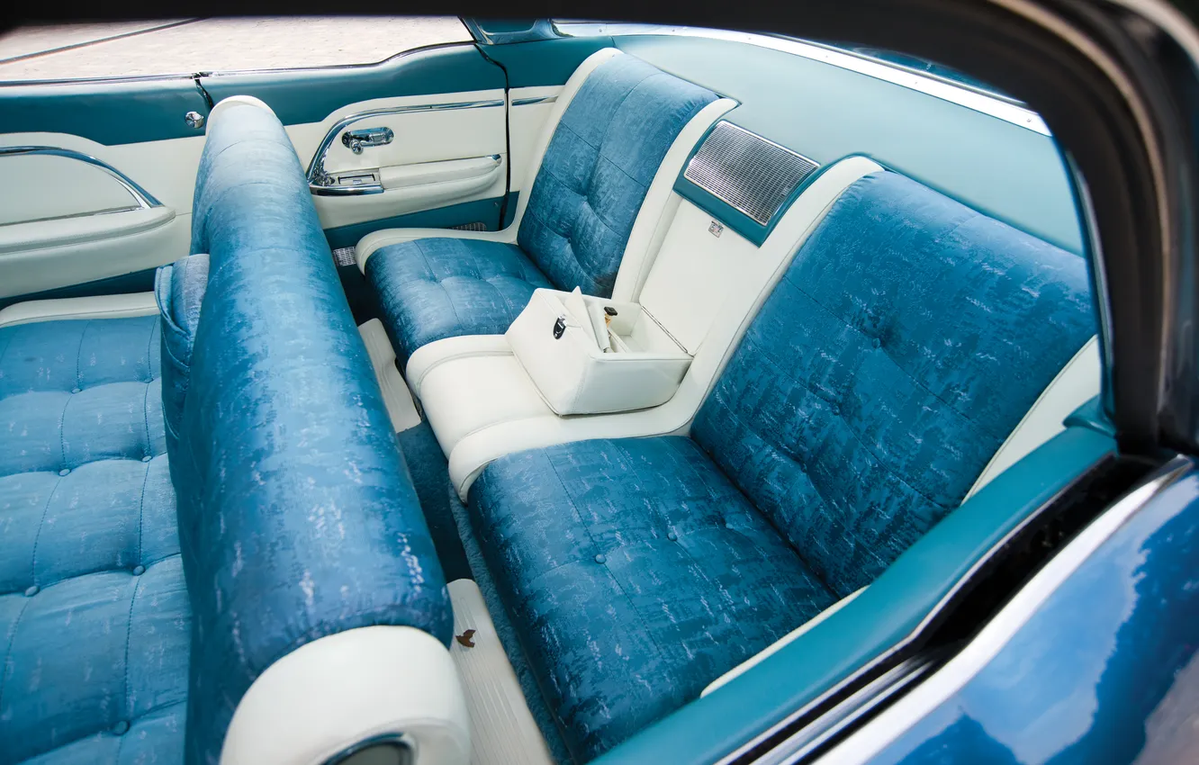 Фото обои Cadillac, интерьер, ретро автомобили, 1958, Brougham, Cadillac Eldorado, retro cars, Cadillac Eldorado Brougham