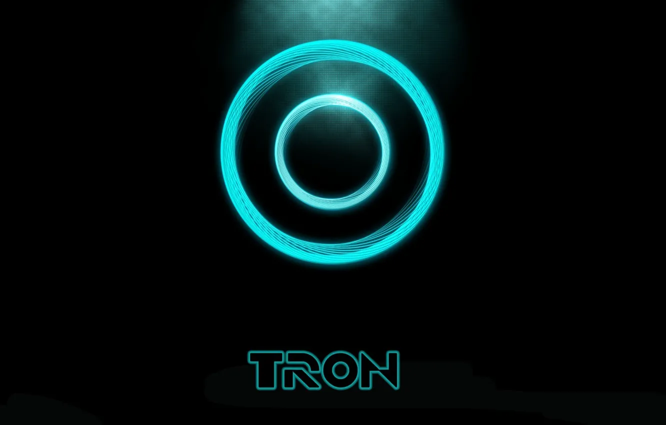 Фото обои диск, трон, Tron:Legacy