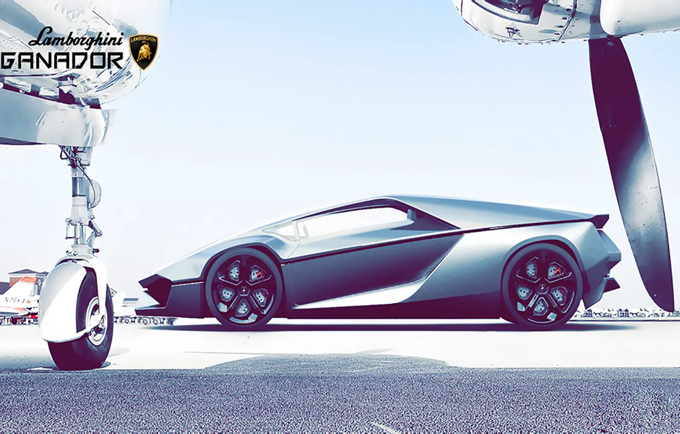 Фото обои Car, Hubbak, Concept 2015, Lamborghini Ganador