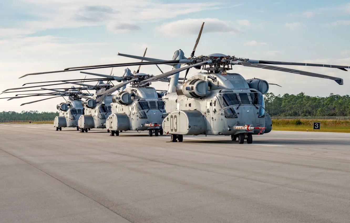 Фото обои аэродром, Sikorsky, CH-53K