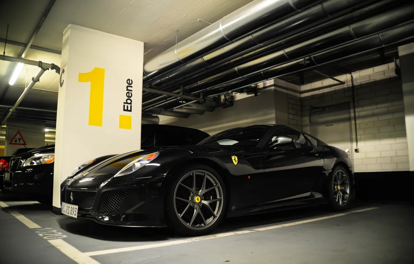 Фото обои фото, стоянка, cars, auto, GTO, wallpapers, Ferrari 599