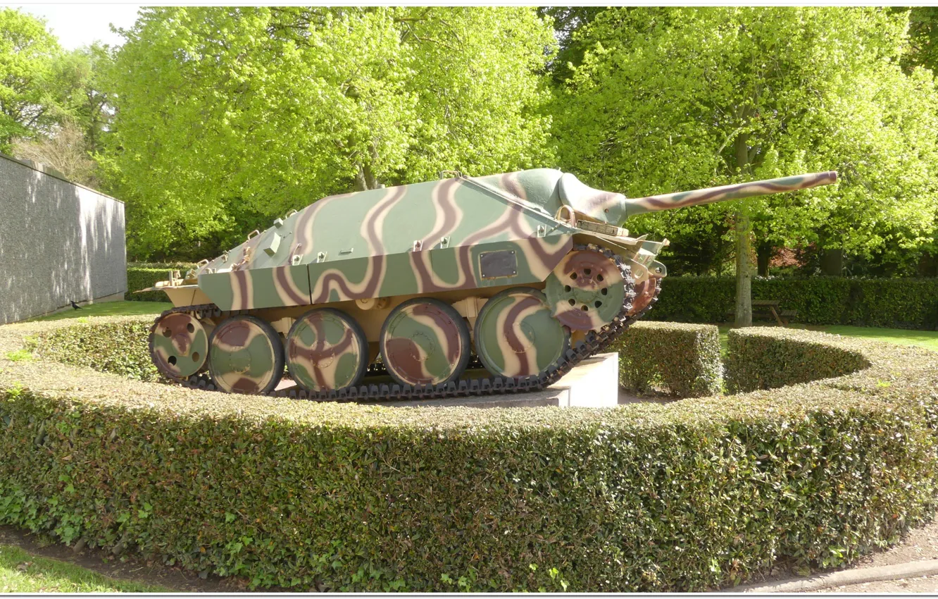 Фото обои normandy, ww2, ww2 tank, hertzer, bayeux