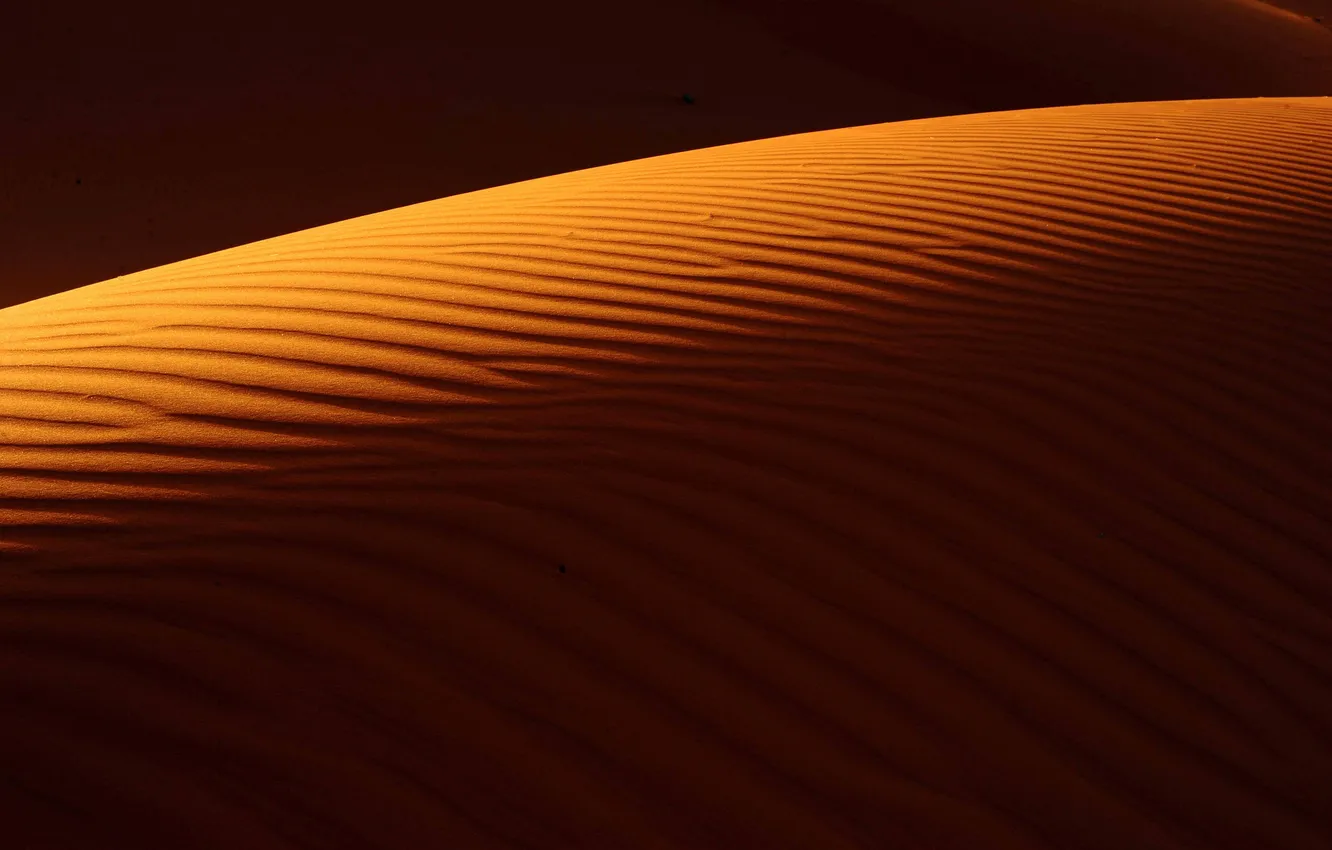 Фото обои песок, природа, барханы, пустыня, дюны