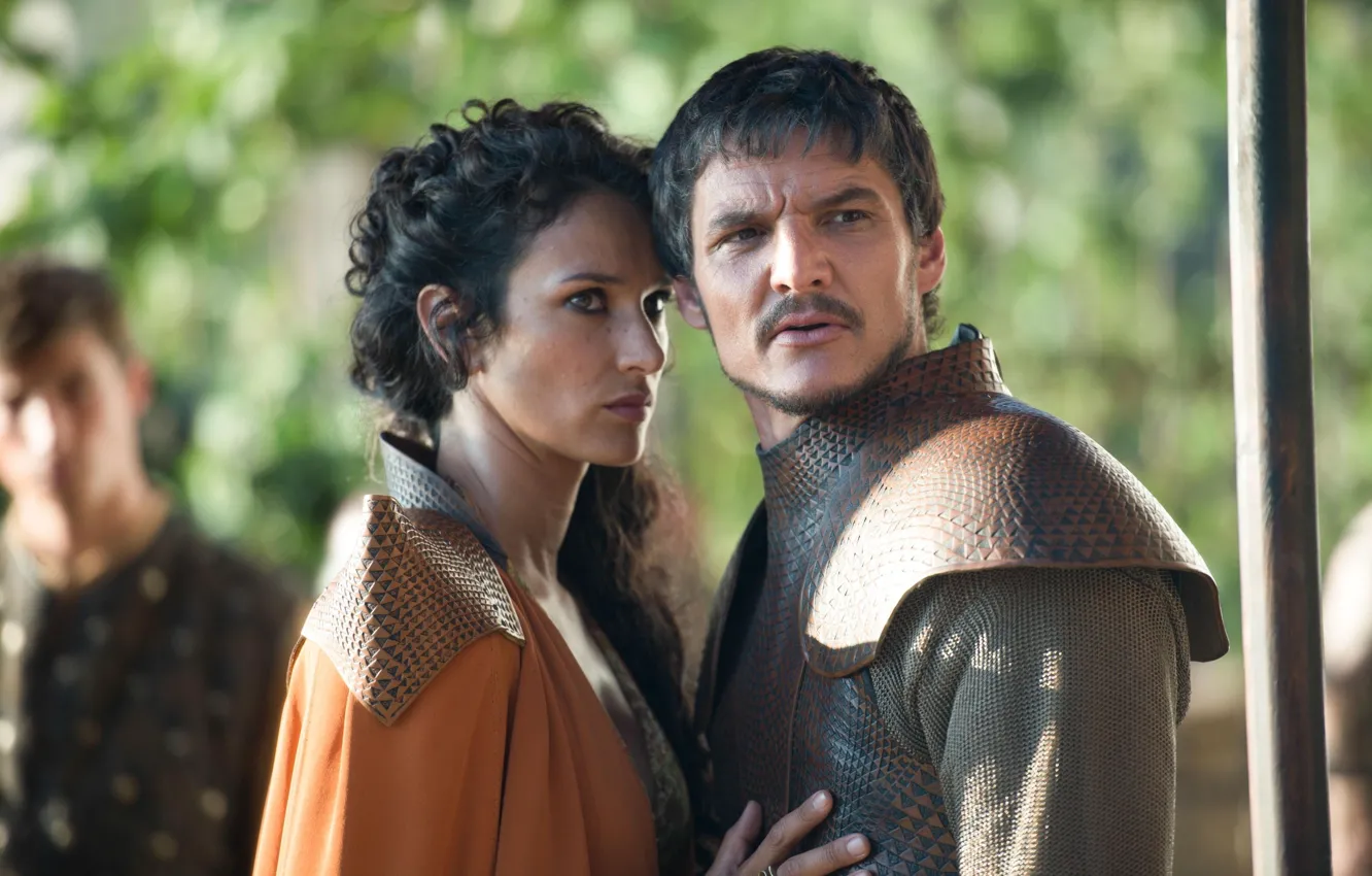 Фото обои актеры, Игра Престолов, Game of Thrones, Pedro Pascal, Индира Варма, Эллария Сэнд, Педро Паскаль, Оберин …