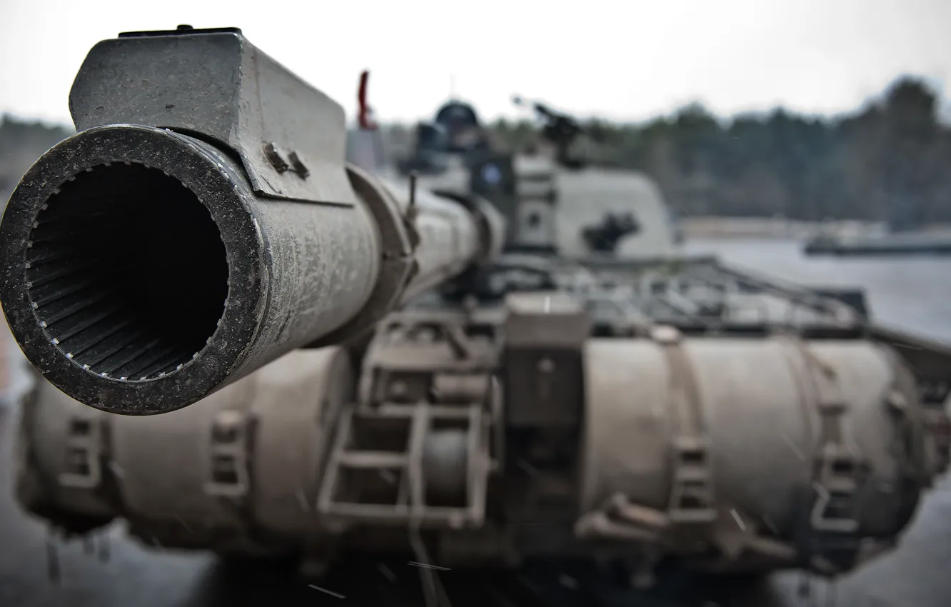 Фото обои дуло, танк, ствол, боевой, Challenger 2, Челленджер 2, основной
