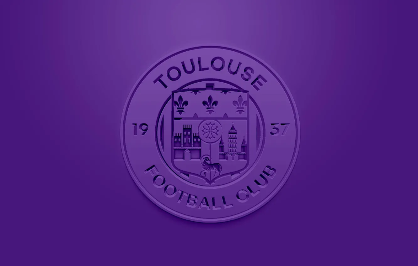 Фото обои wallpaper, sport, logo, football, Ligue 1, Toulouse