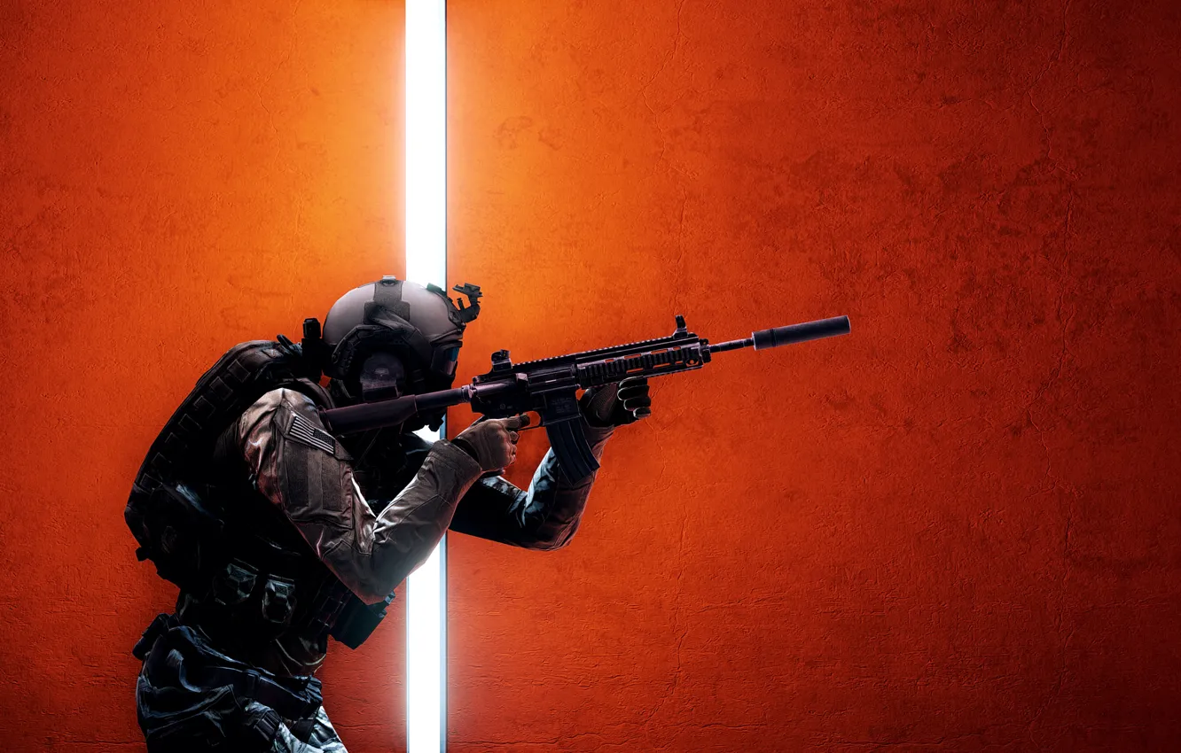 Фото обои оружие, игра, game, Battlefield, Шутер, Battlefield 4