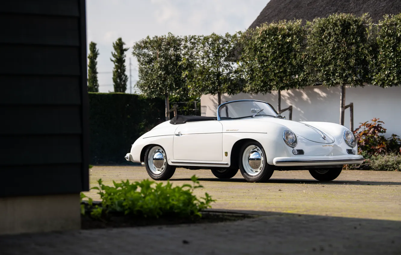 Фото обои Porsche, 1955, 356, Porsche 356 1600 Speedster