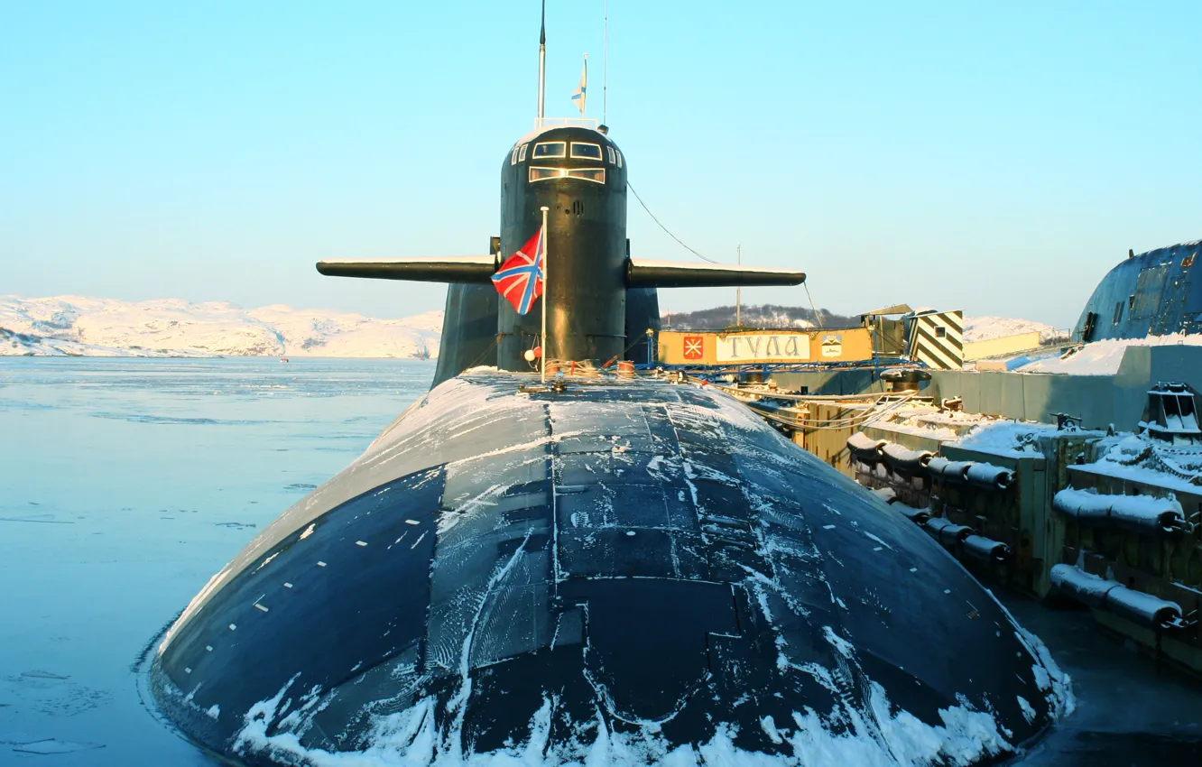 Фото обои подводный, крейсер, ракетный, назначения, стратегического, тула