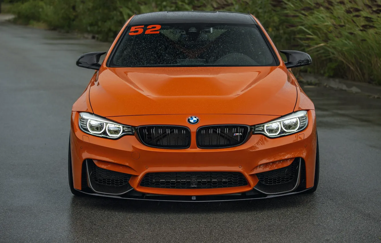 Фото обои BMW, Light, Orange, Face, F82, Sight, LED