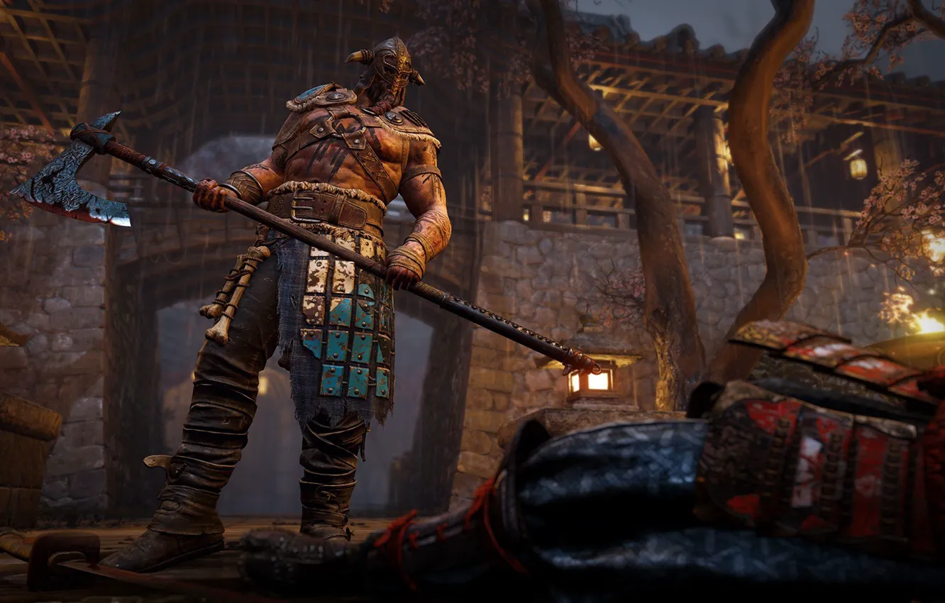 Фото обои Microsoft, wallpaper, sword, blood, game, Sony, armor, weapon