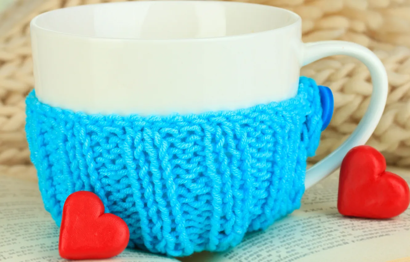 Фото обои любовь, чай, сердце, кофе, чашка, blue, cup, coffee