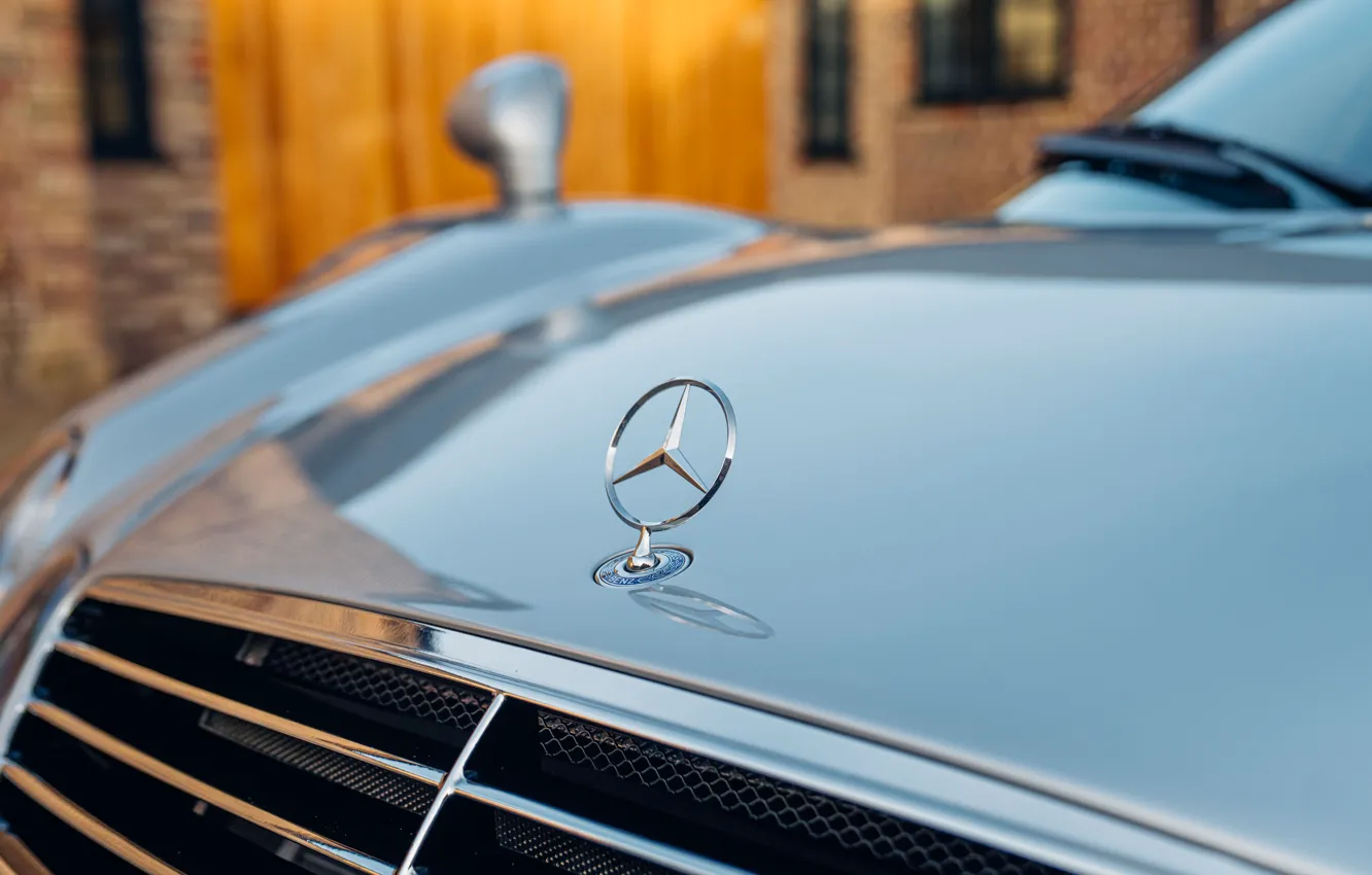 Фото обои Mercedes-Benz, logo, AMG, CLK, symbol, Mercedes-Benz CLK GTR AMG Coupe