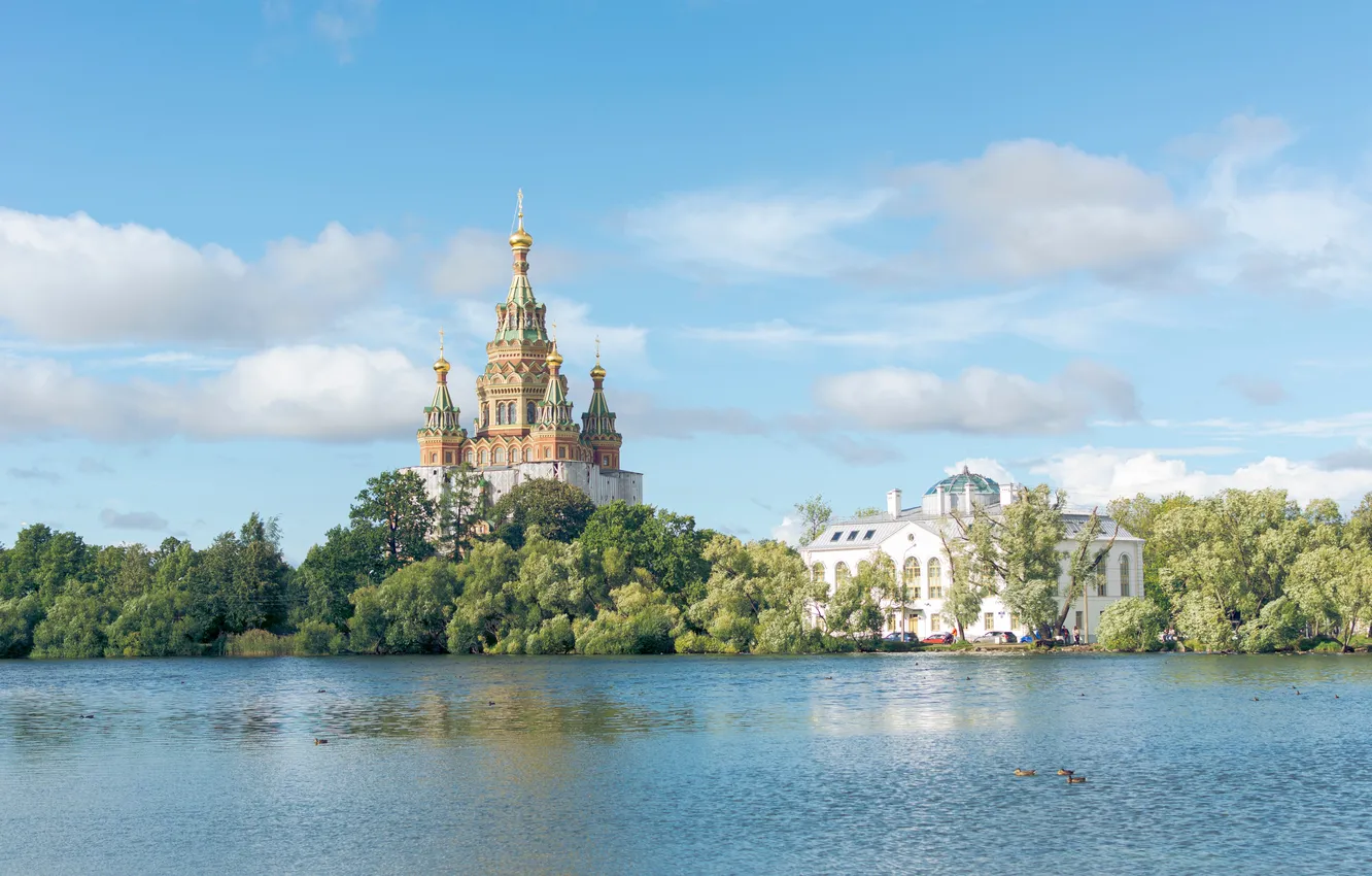 Фото обои Russia, Петергоф, Saint Petersburg