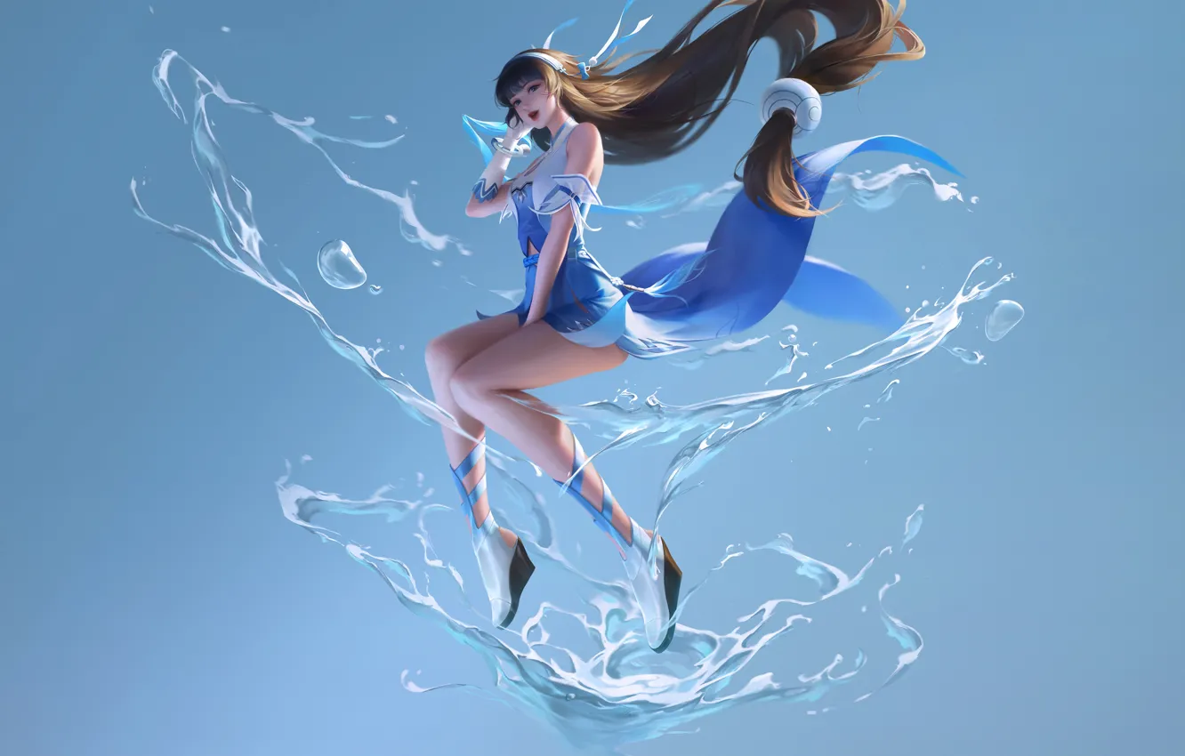 Фото обои вода, девушка, Honor of Kings, Xi Shi