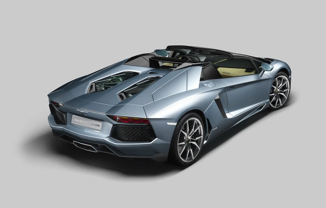 Фото обои Авто, Lamborghini, вид сзади, Суперкар, Ламборгини, aventador, lp700-4