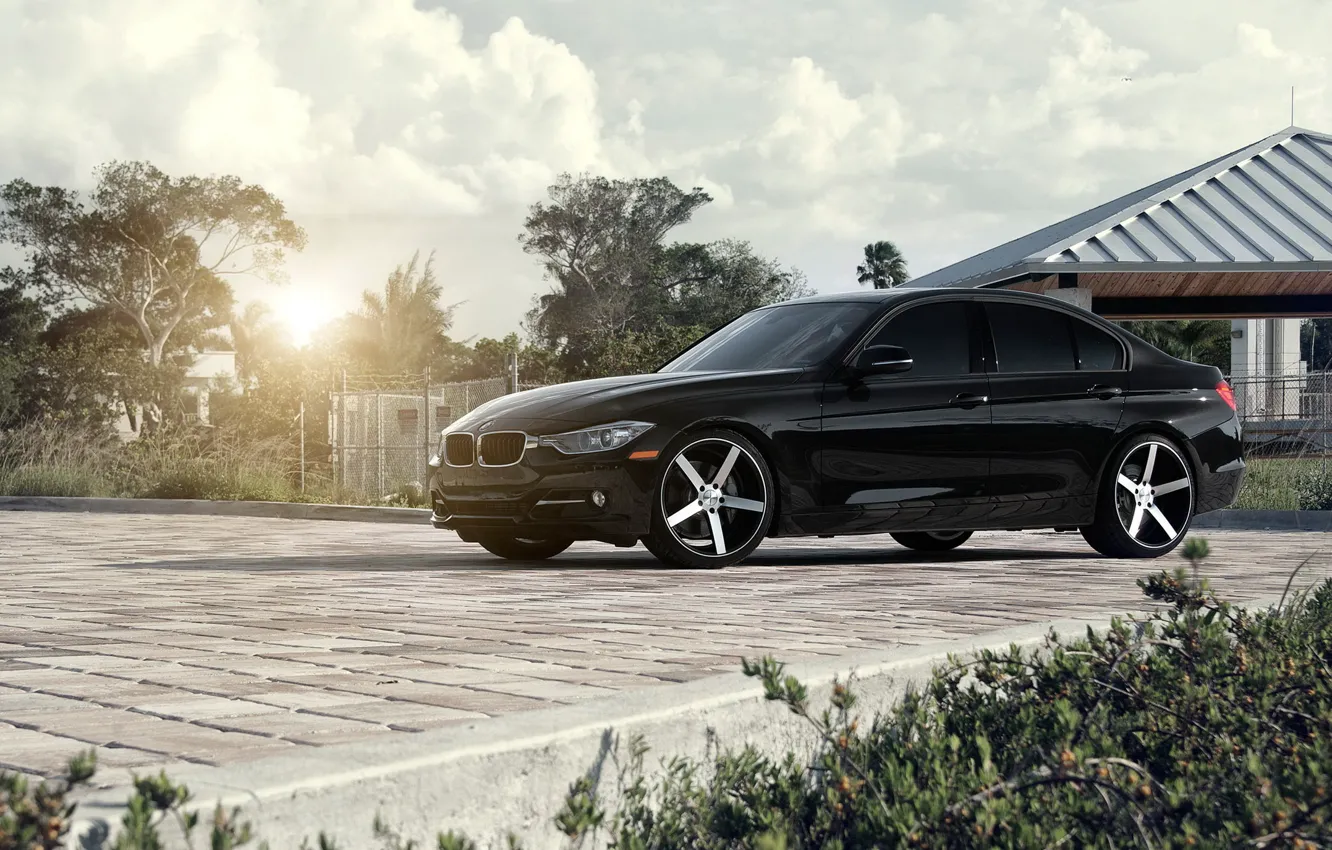 Обои свет, бмв, блик, трёшка, BMW 3 Series на телефон и рабочий стол ...
