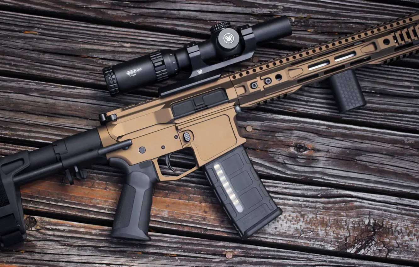 Фото обои рендеринг, оружие, винтовка, weapon, custom, ar-15, assault rifle, assault Rifle