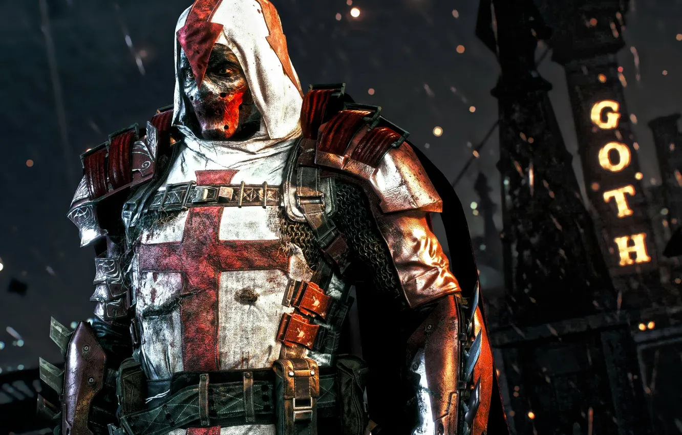 Фото обои Batman Arkham Knight, Азраил, Azrael