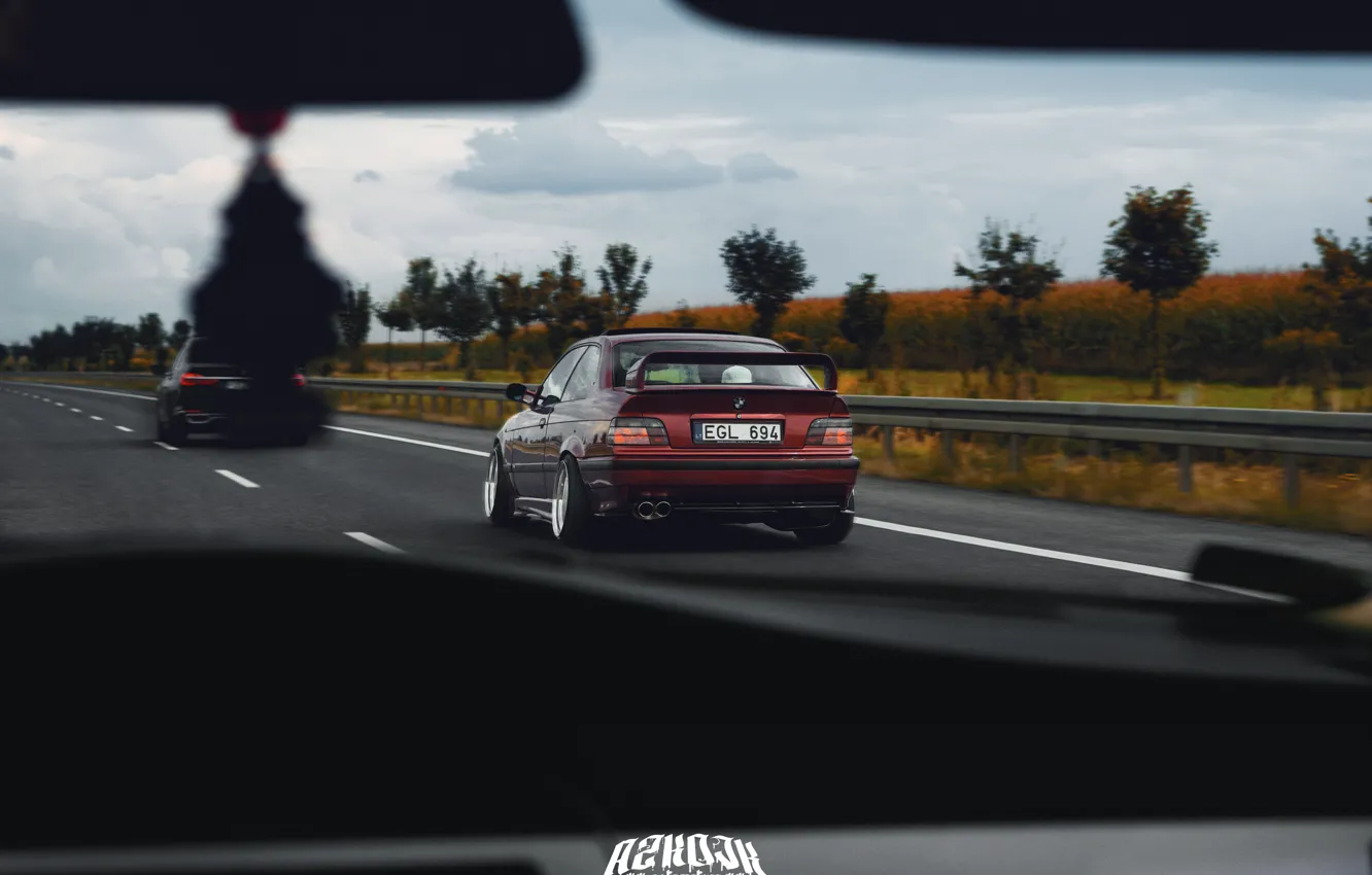 Фото обои road, cars, auto, stance, e36, automotive, lowcars