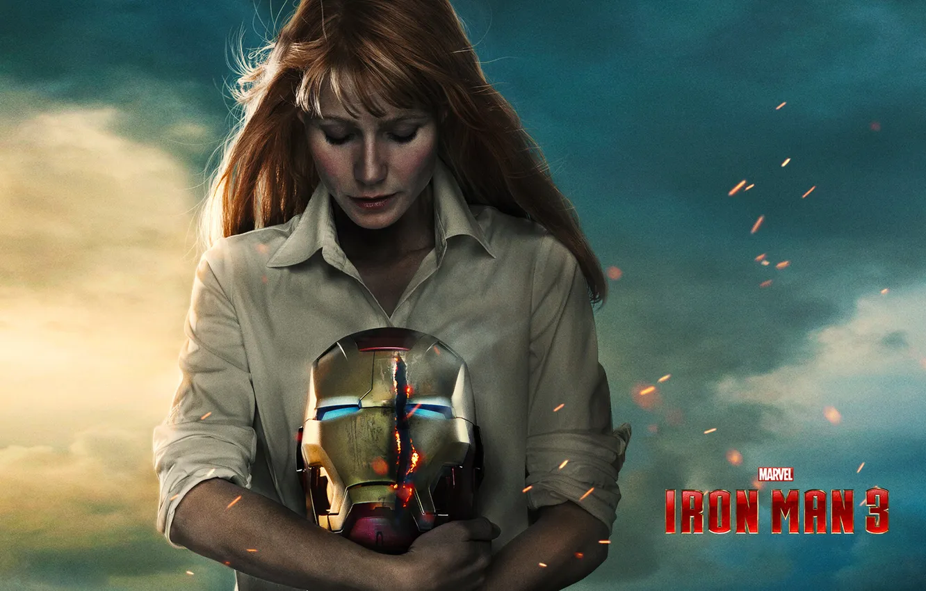 Фото обои Gwyneth Paltrow, Гвинет Пэлтроу, iron man 3, Pepper Potts