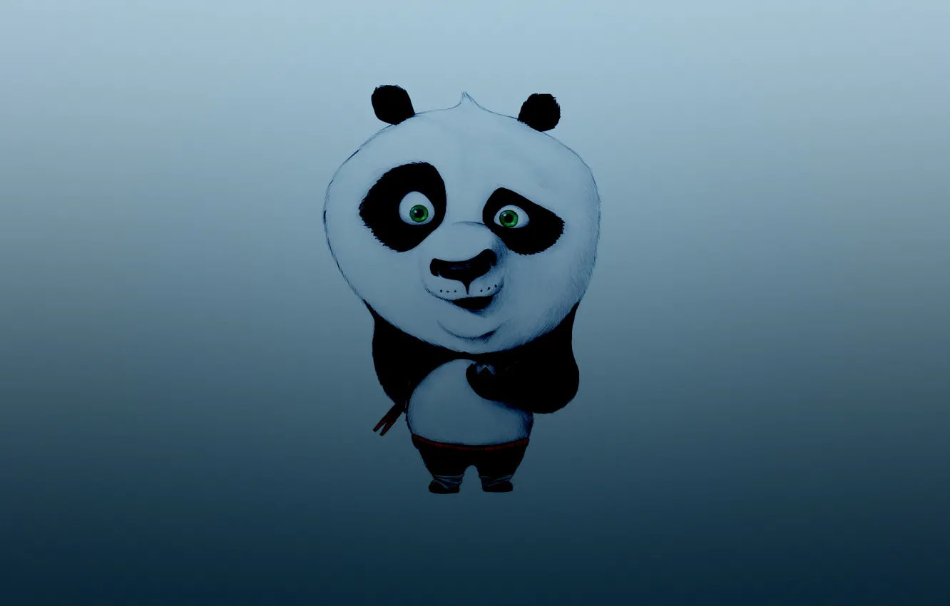 Фото обои палочки, темно синий, Kung Fu Panda, Кунг-фу Панда, пельмень