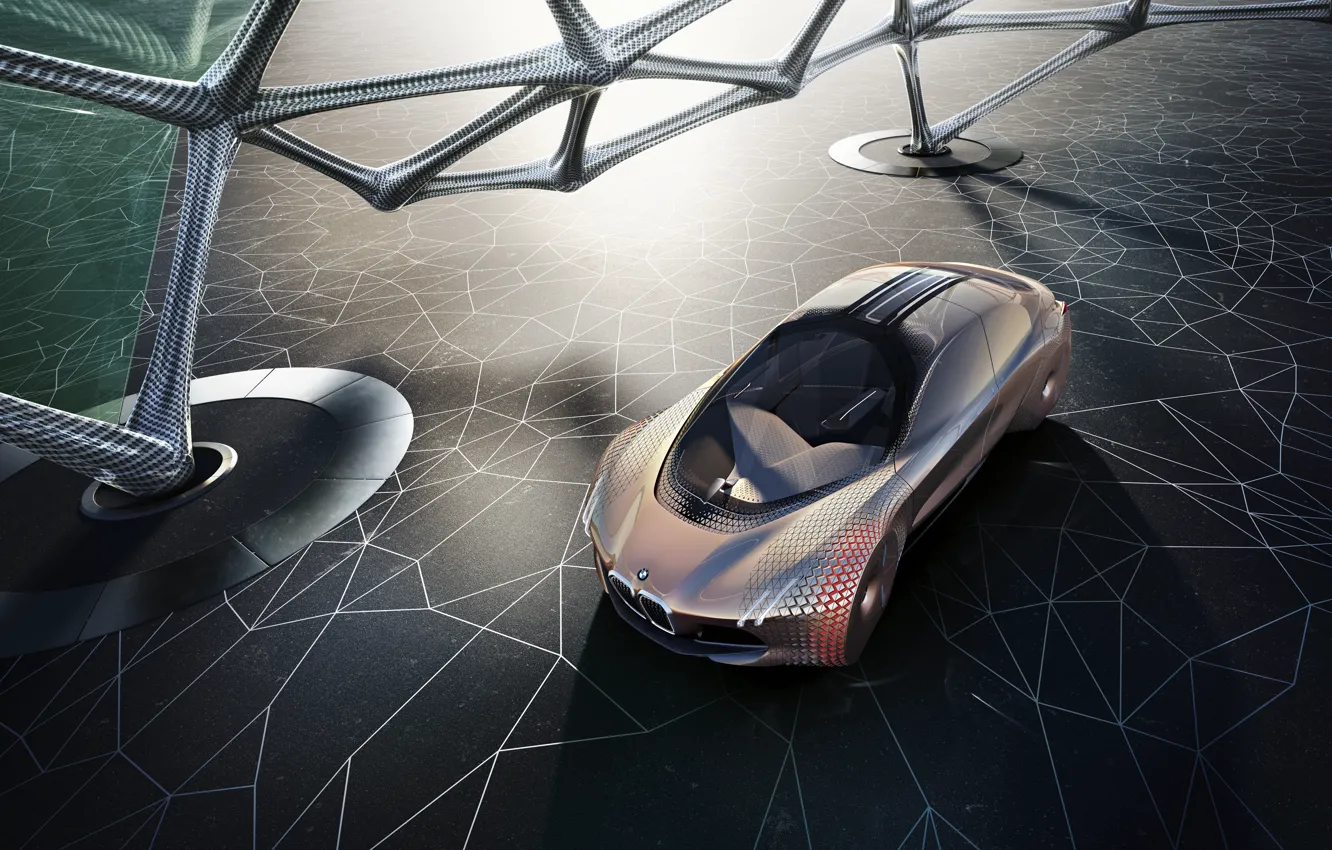 Фото обои машина, авто, будущее, concept, BMW, future, БМВ, концепт
