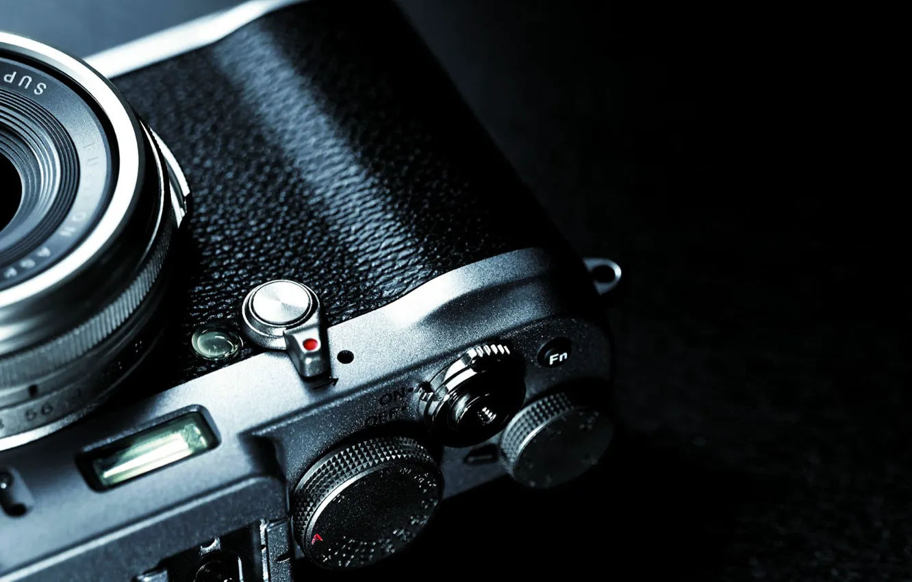 Фото обои камера, фотоаппарат, объектив, Fujifilm, X100s