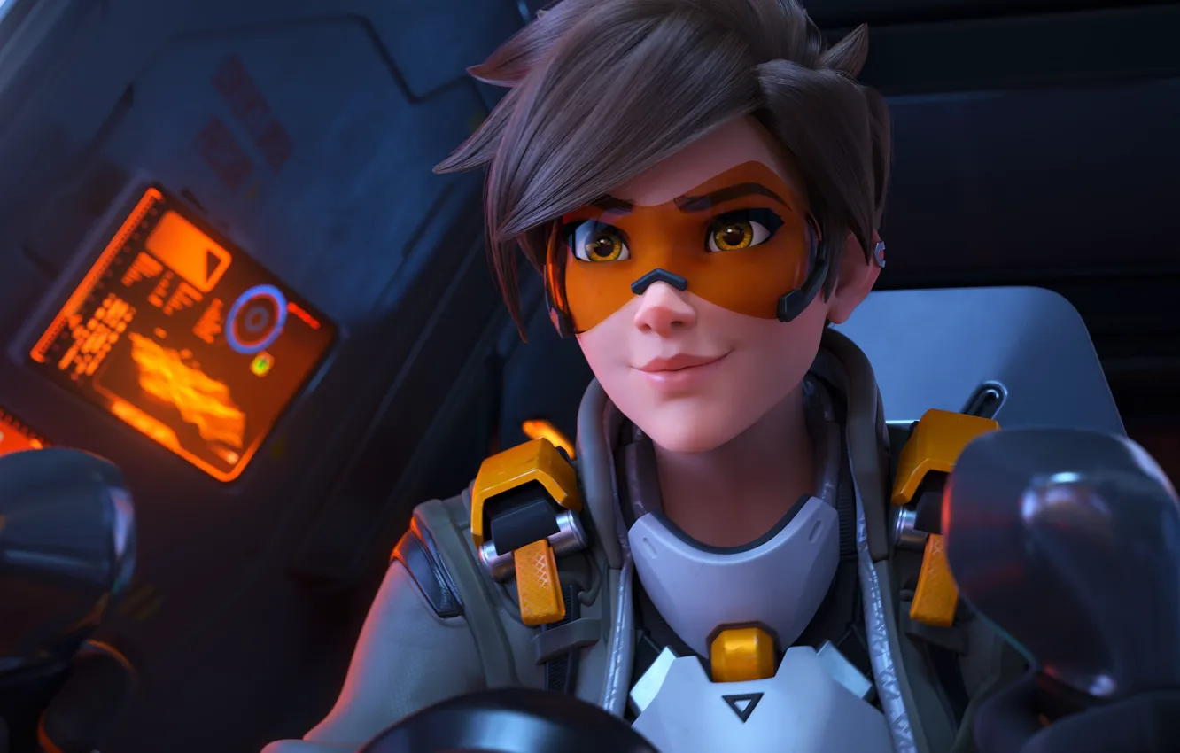 Фото обои game, Blizzard, Blizzard Entertainment, Tracer, 2019, Overwatch 2