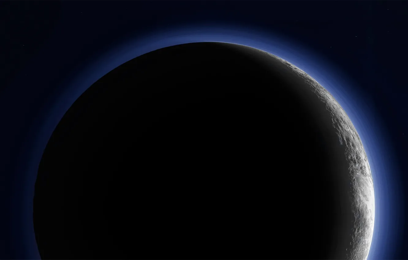 Фото обои планета, Плутон, НАСА, автоматическая межпланетная станция, Новые Горизонты