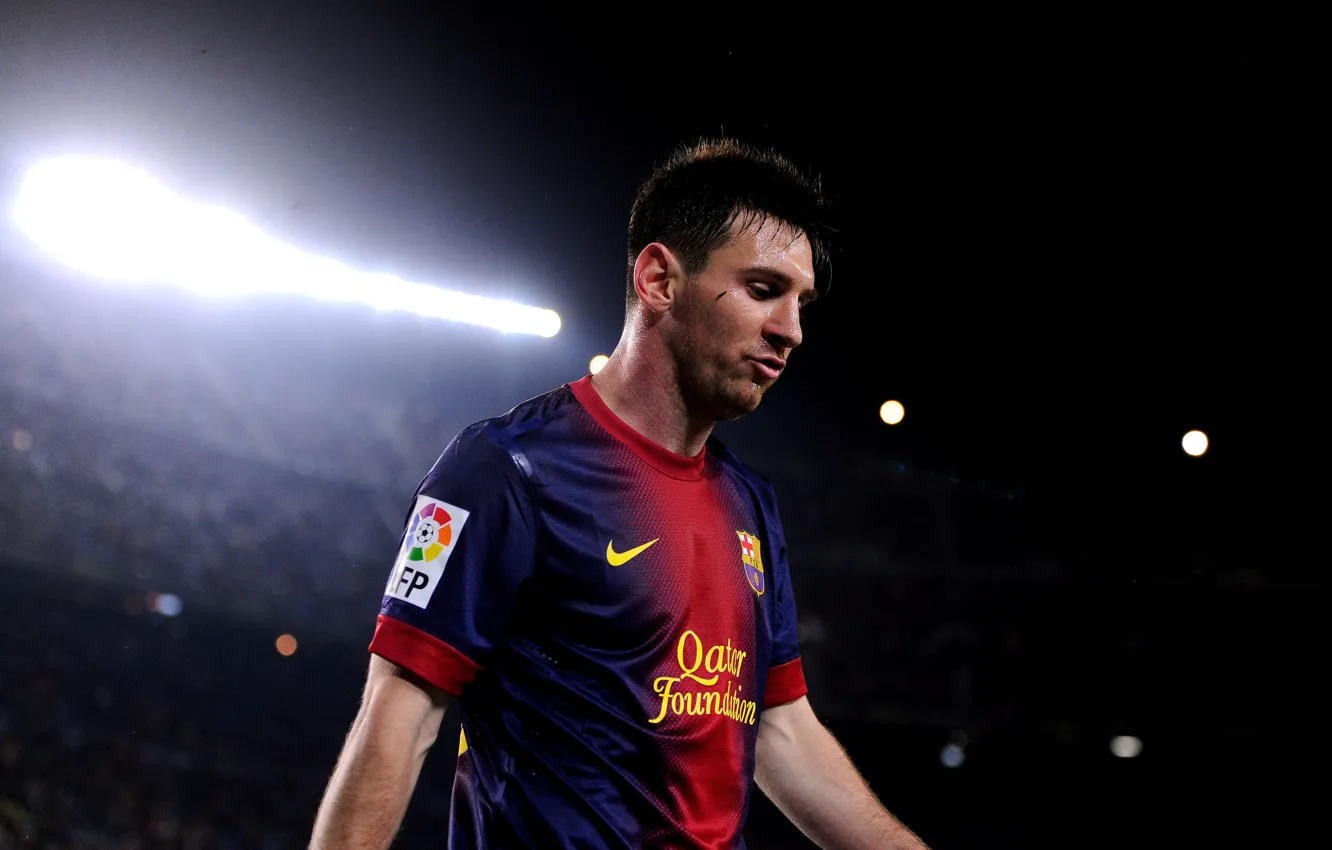 Фото обои Спорт, Футбол, Барселона, Football, Barcelona, Messi, Месси