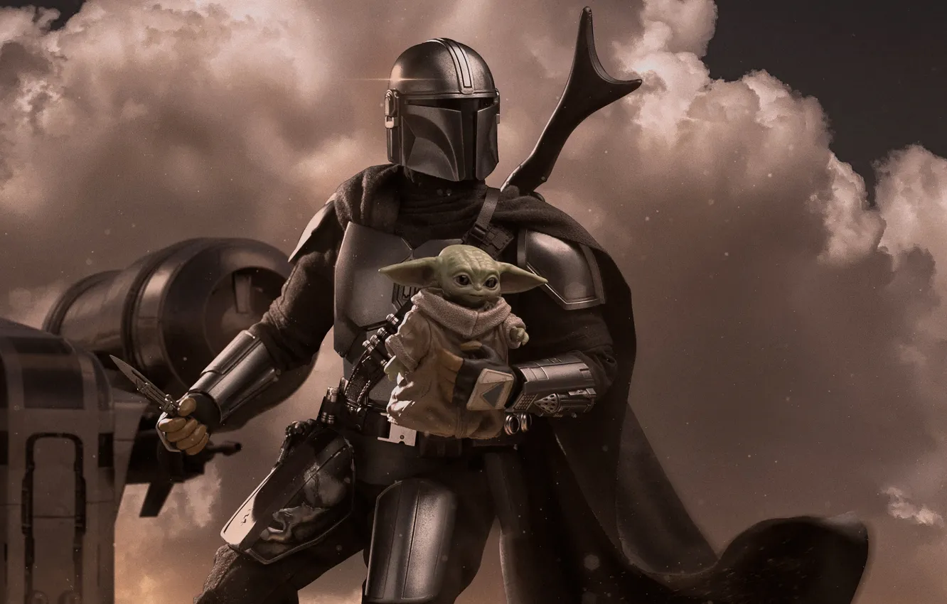 Фото обои Star Wars, Studio, The Mandalorian