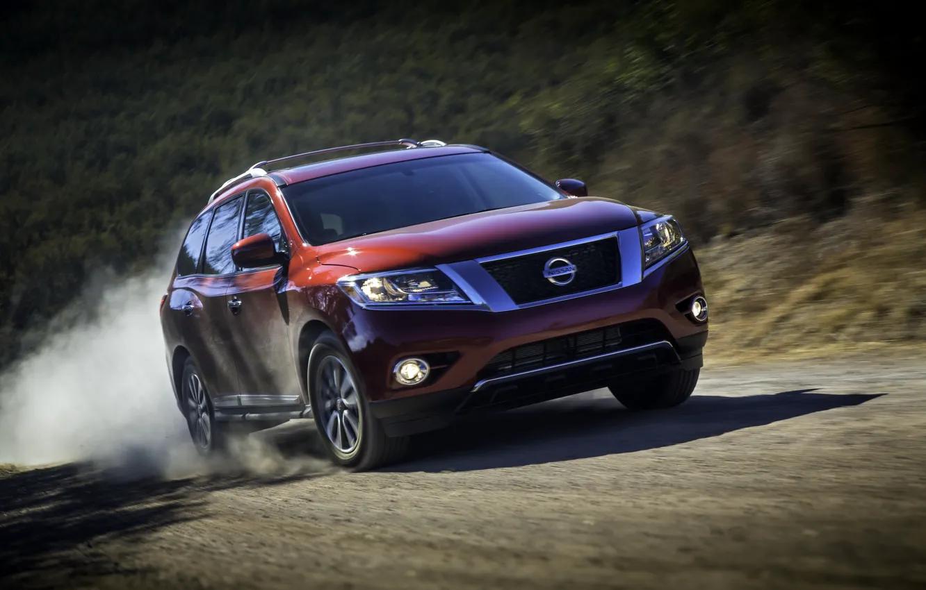 Фото обои Nissan, ниссан, Pathfinder, US-spec, 2014, патфайндер, R52