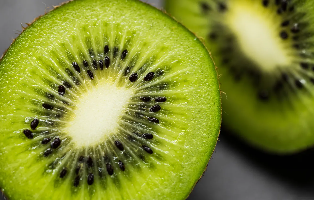 Фото обои green, kiwi, seeds