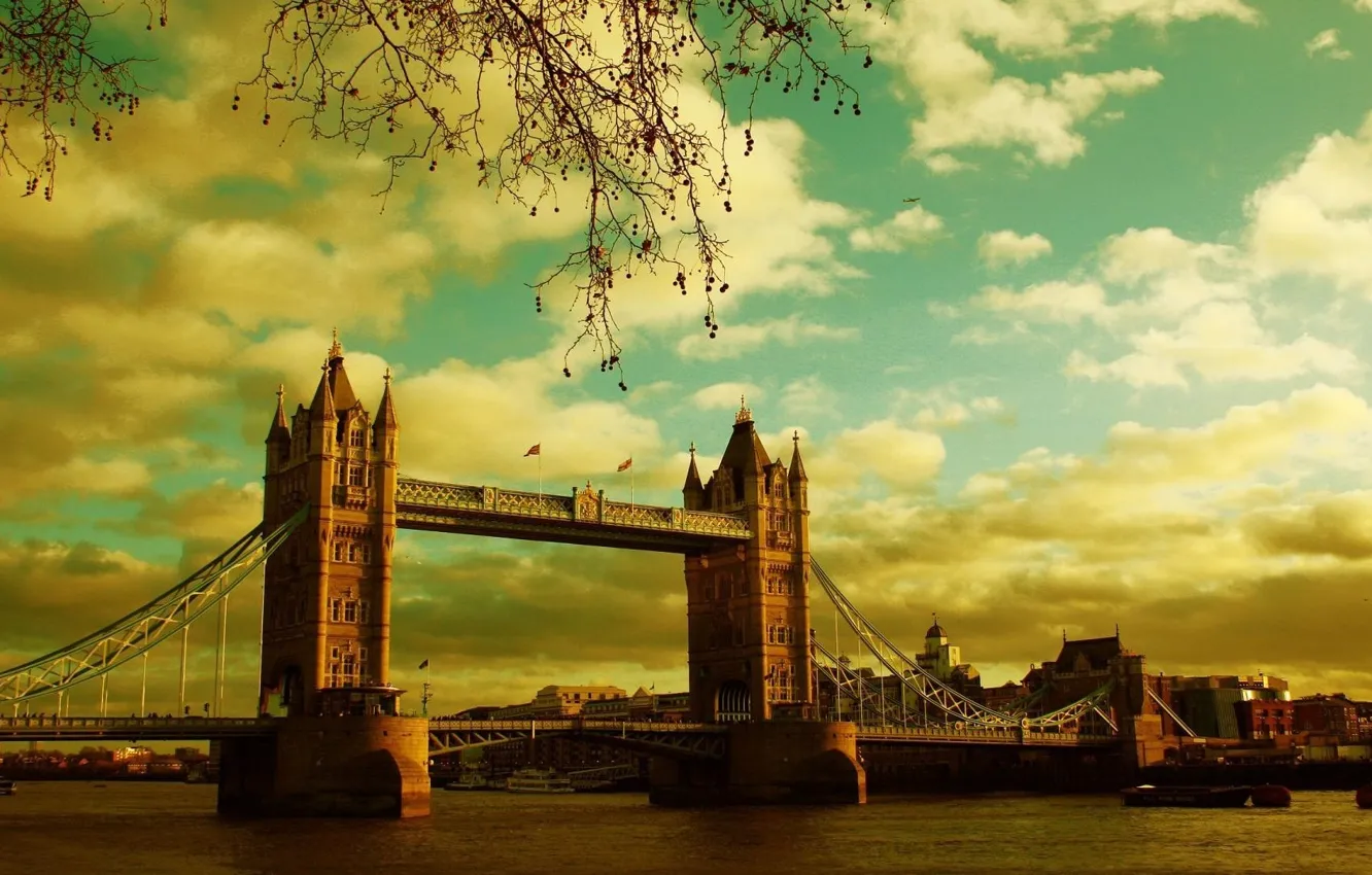 Фото обои Bridge, Tower Bridge, London, history