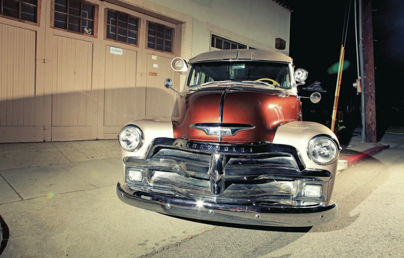 Фото обои Chevrolet, Old, Truck, Classic Car