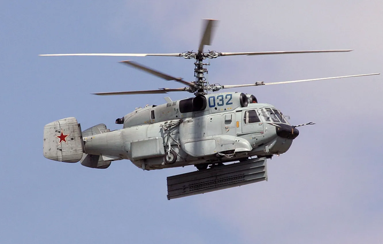 Фото обои ДРЛО, ВМФ России, Ка-31, палубный вертолёт