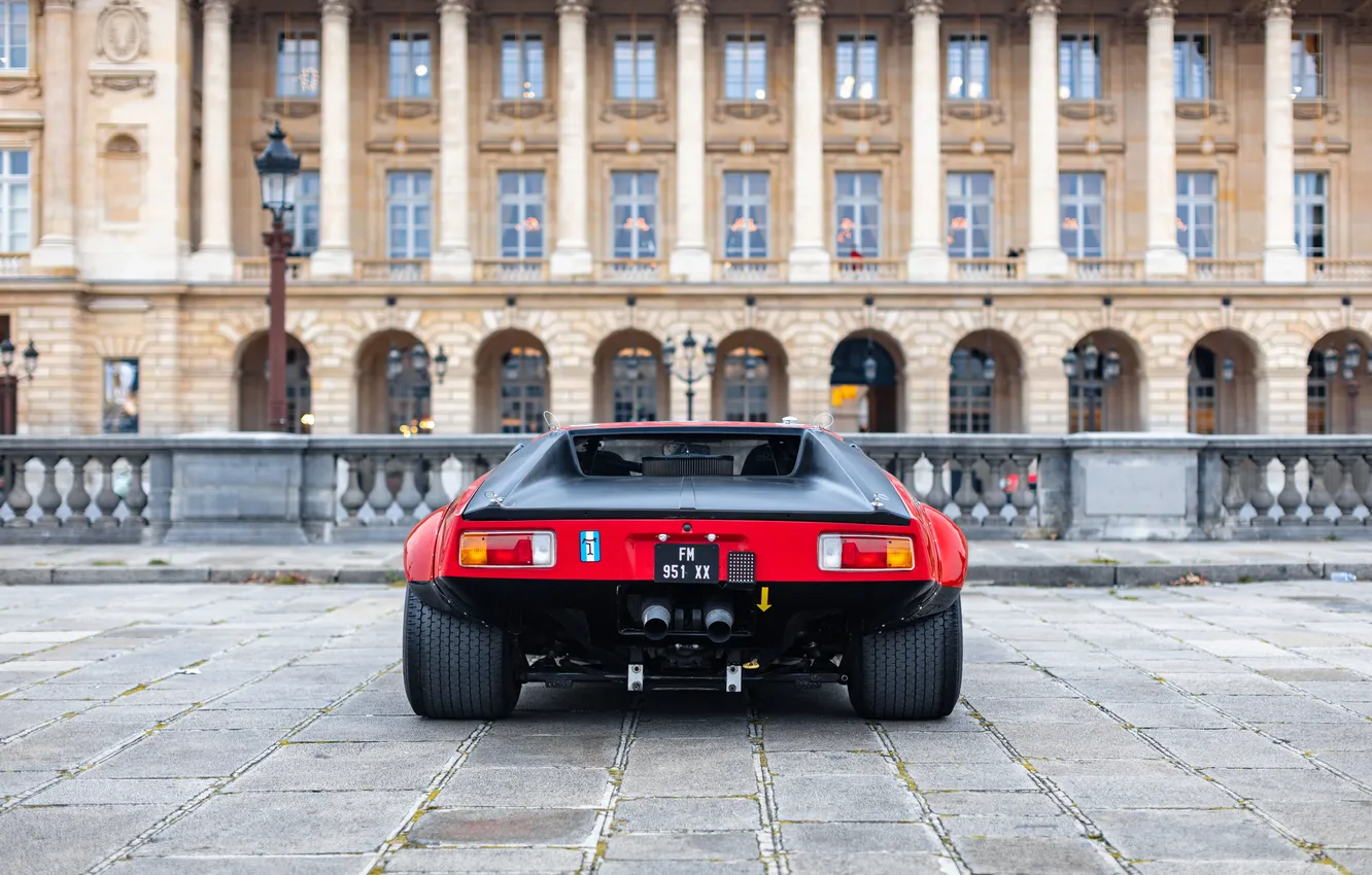 Фото обои 1972, De Tomaso, Pantera, De Tomaso Pantera GTS