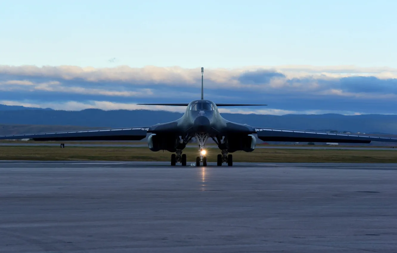 Фото обои Lancer, бомбардировщик, B-1B, стратегический