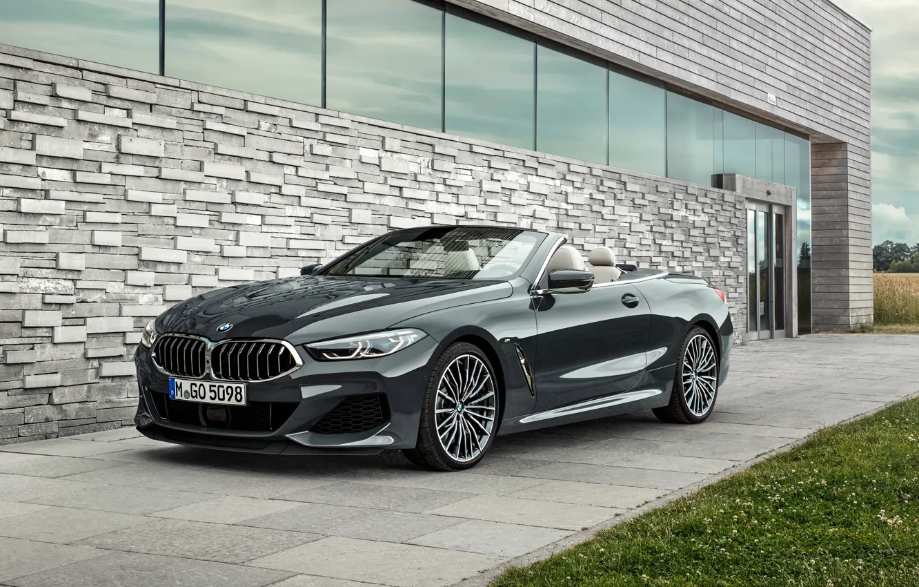 Фото обои BMW, 2018, Cabrio, xDrive, G14, M850i, BMW M850i xDrive Cabrio 2018, BMW M850i xDrive Cabrio