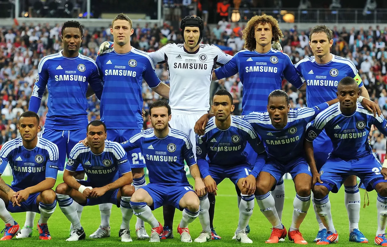 Фото обои ФК Челси, Champions League Final, Chelsea FC