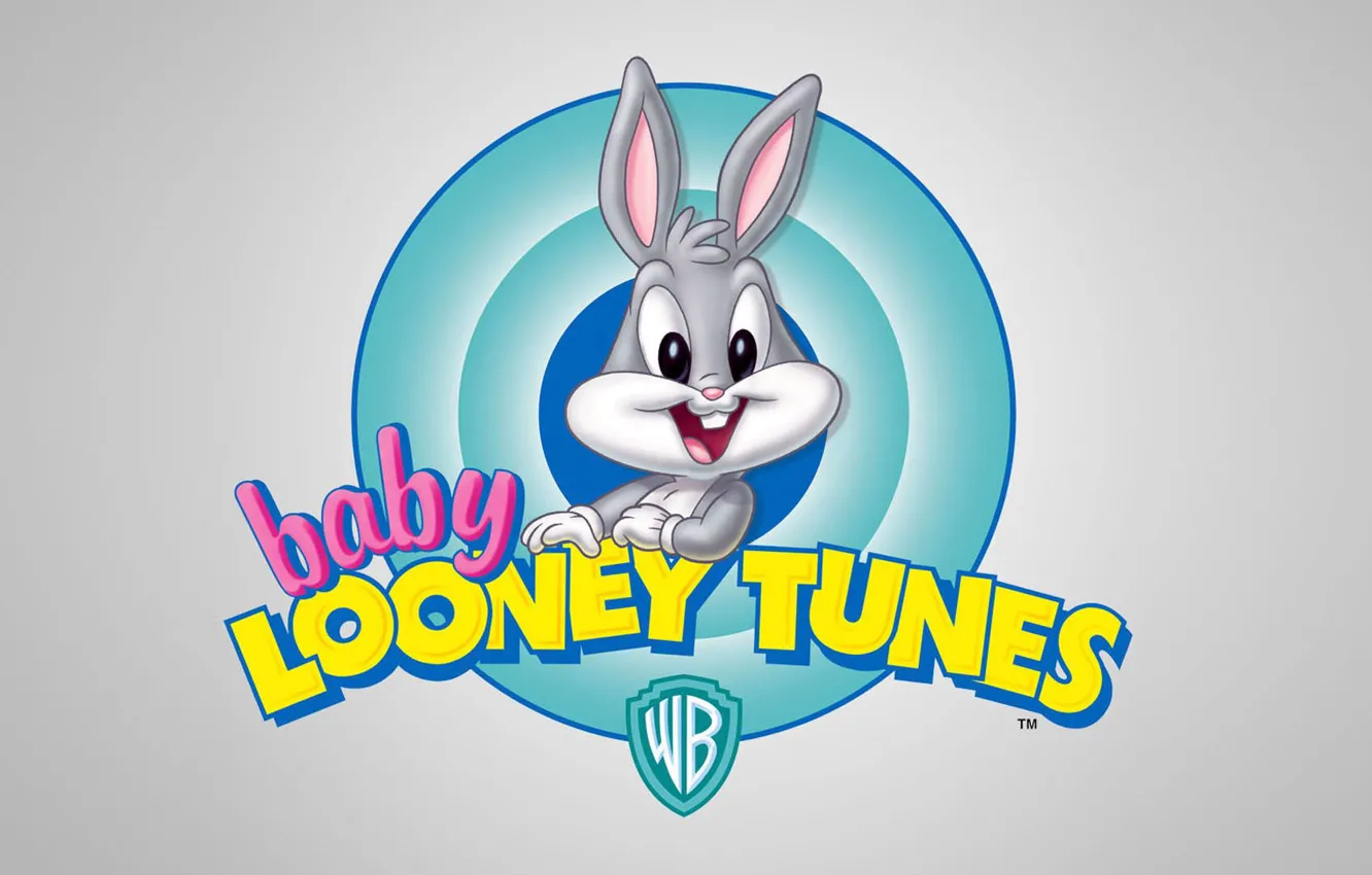 Фото обои Кролик, Маленький, Мультфильм, Looney Tunes, Багз Банни, Bugs Bunny, Кролик Багз, baby Looney Tunes