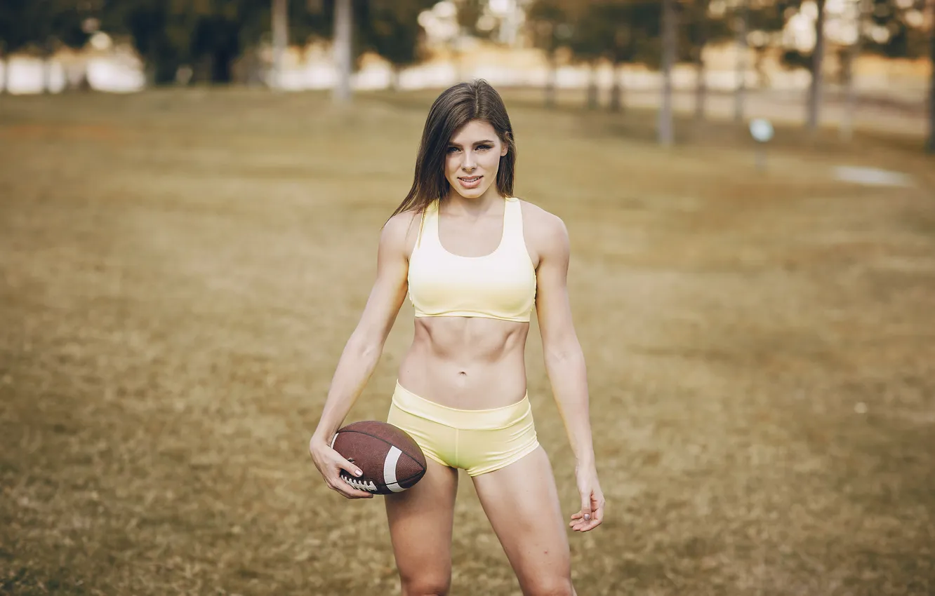 Фото обои girl, beautiful, sporty