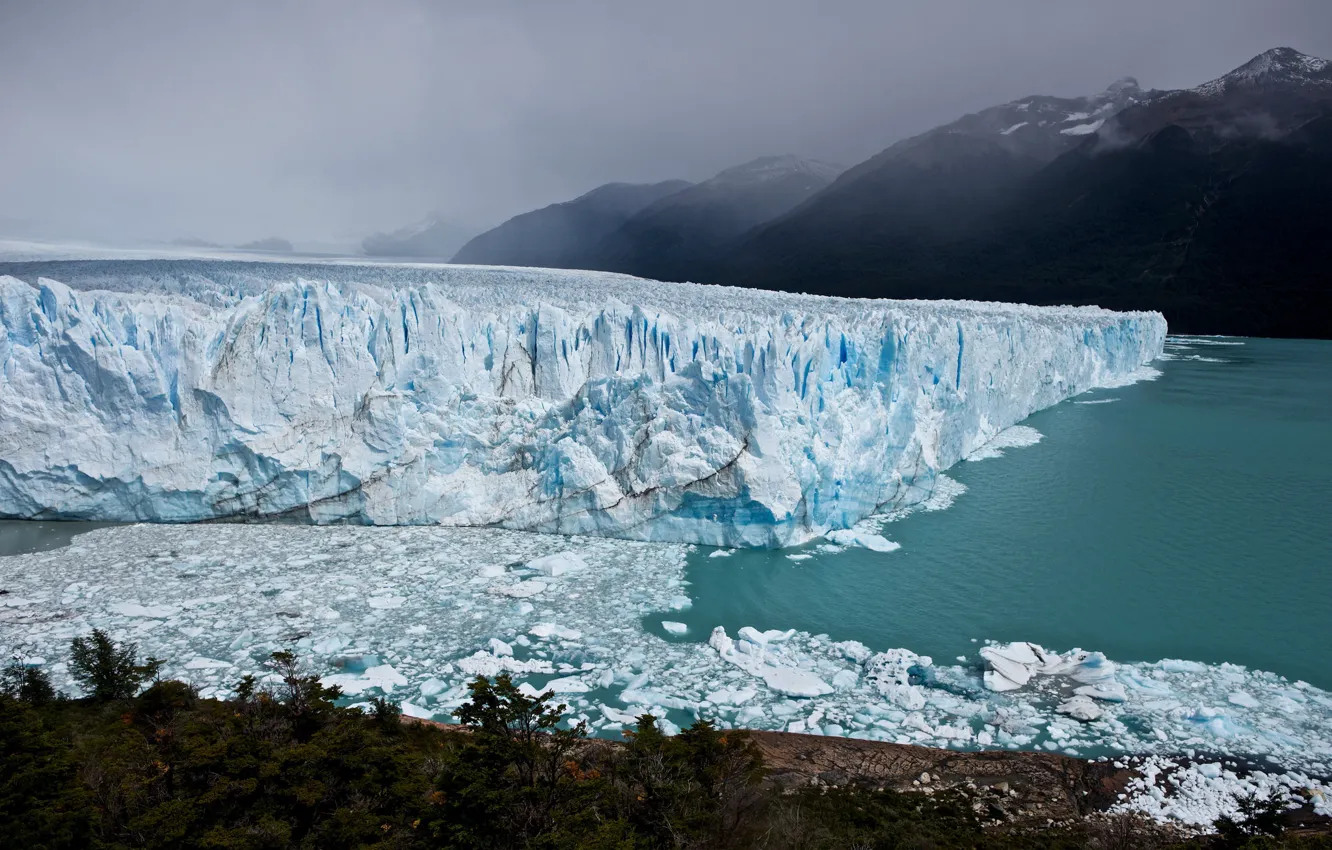 Фото обои glaciar, perito moreno, el calafate
