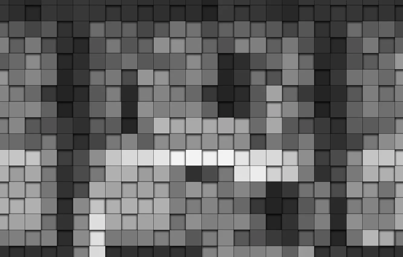 Фото обои фон, текстура, пиксели, квадрат