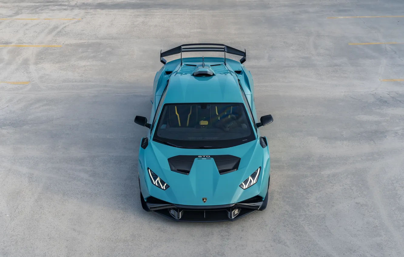 Фото обои car, Lamborghini, wallpaper, supercar, Huracan, STO