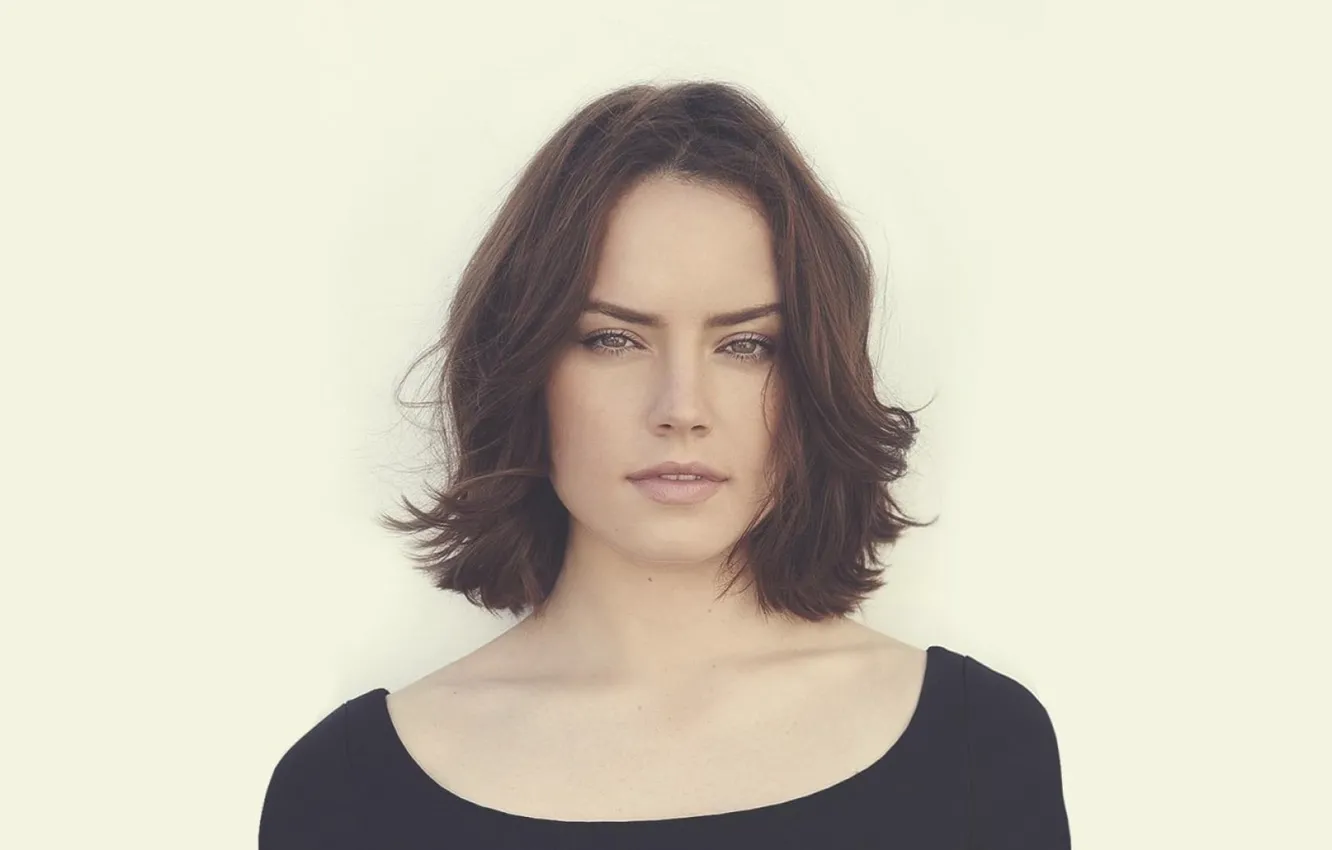 Фото обои Взгляд, Актриса, Daisy Ridley, Дейзи Ридли