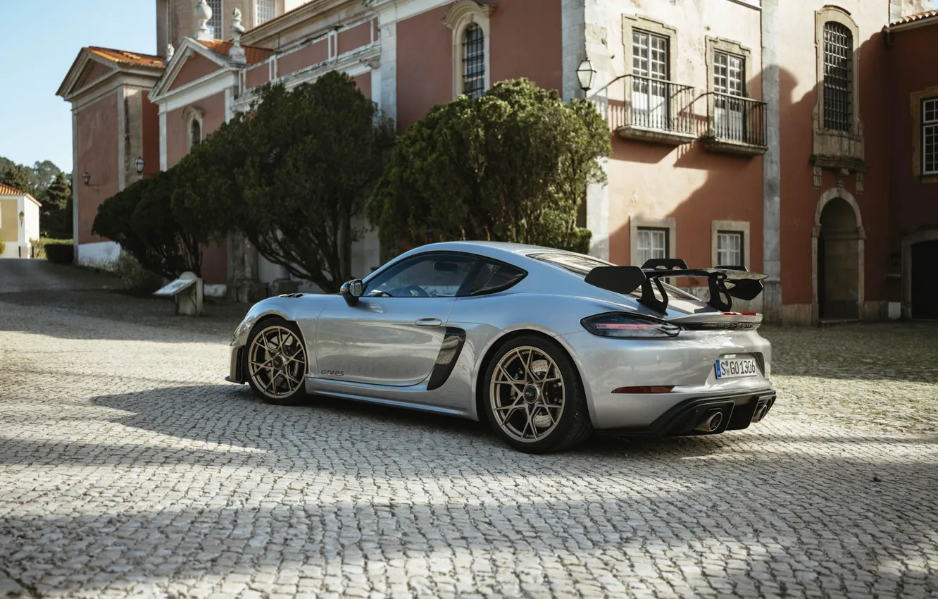 Фото обои Porsche, Cayman, GT4, Porsche 718, Porsche 718 Cayman GT4 RS