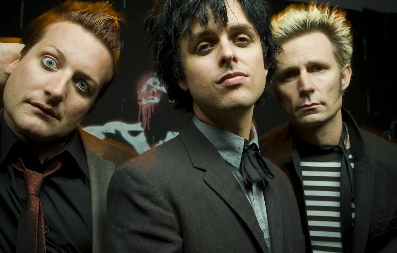 Фото обои музыканты, Green Day, Punk Rock