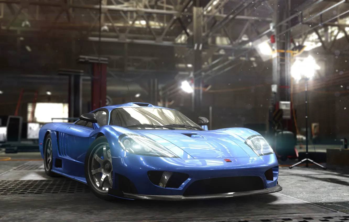 Фото обои The Crew, SALEEN S7 Twin Turbo, Realistic Car Modelin